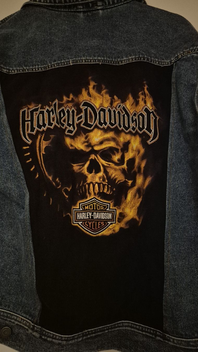 Harley-Davidson Jacken: Harley Davidson Jeansjacke – Neu (gemäss Beschreibung) aus St. Gallen von justmeeee 1