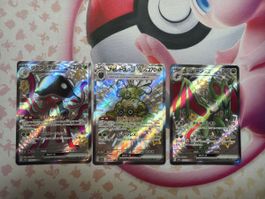 Cartes Pokémon Japonaises EX 3 pièces diverses