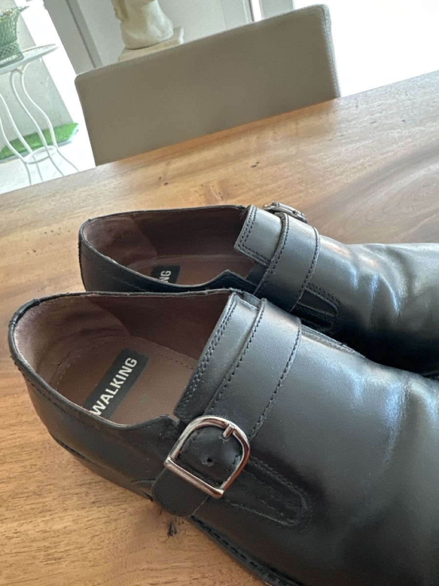 Scarpe da uomo: Herrenschuh 43 schwarz – Nuovo (secondo la descrizione) da S. Antonino venduto da Swissbutler 2