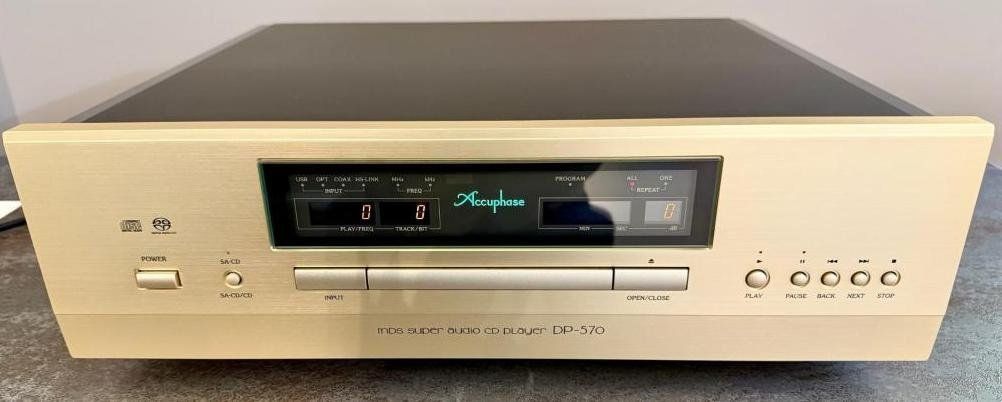 Accuphase Lettore multimediale & Streamer: High End SACD/CD/DAC Player Accuphase DP-570 – Usato da Wil SG venduto da Solpol