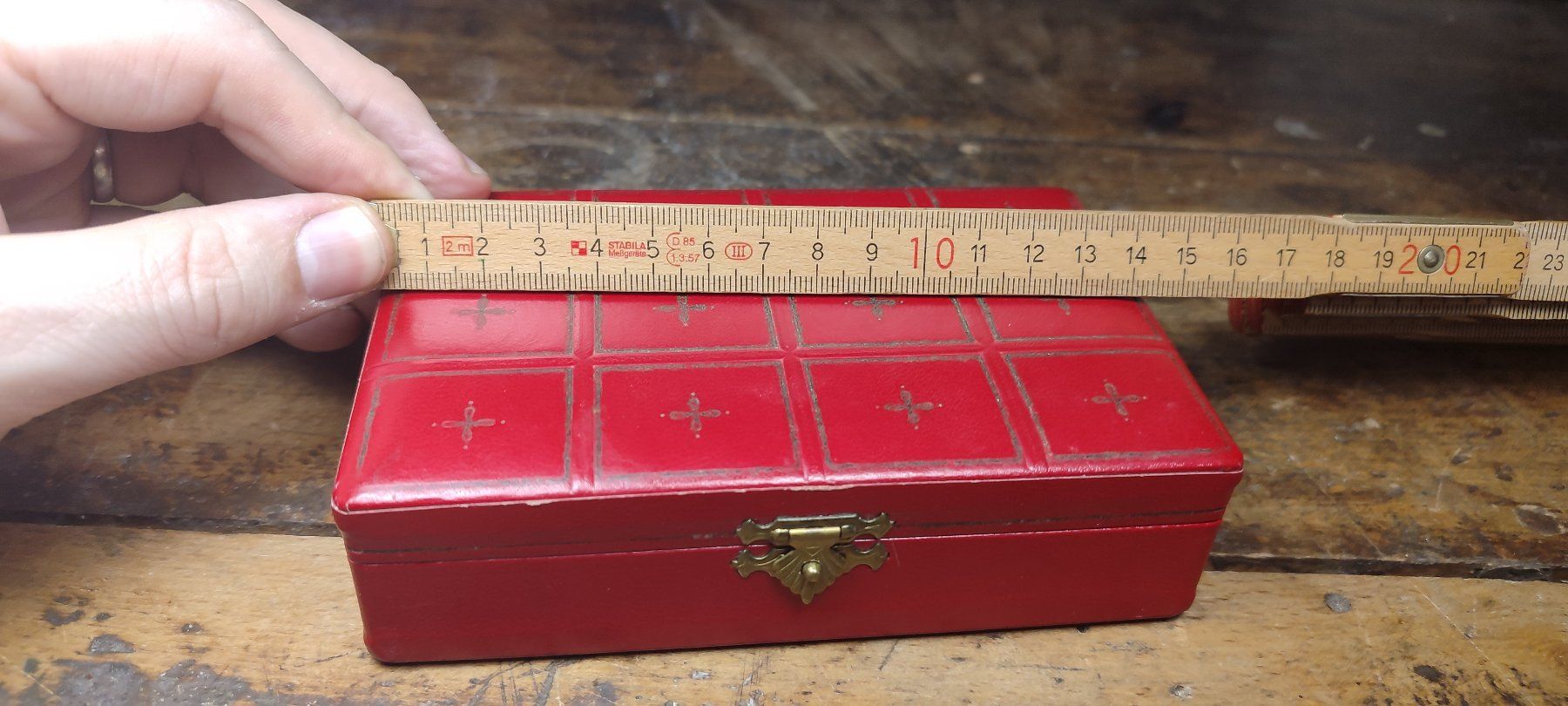 Pots: Wunderschöne alte Schmuck Schattule  Box – D'occasion à Gelterkinden par MYSTOREFORYOU4460 7