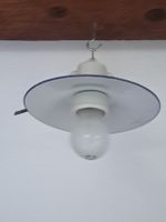 Stall Lampe Industrielampe antik