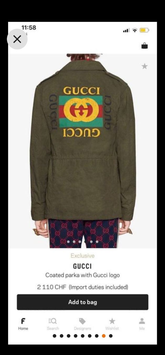 Giacche: GUCCI Herren Jacke Gr. 52 – Nuovo (secondo la descrizione) da Zollikofen venduto da oOAROo 6