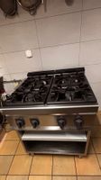 Gasherd Lorenz GHB89 4-Flammen Edelstahl Professional mit...