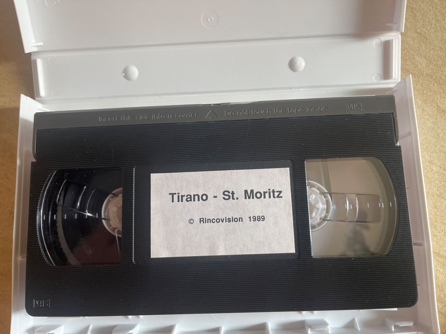 Tutti i VHS: Sammlung VHS SBB CFF FFS - Tirano-St-Moritz Berninabahn – Usato da Vernayaz venduto da Darkfrost 2
