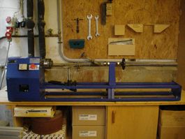 Westfalia Drechselmaschine / Holzdrechselbank