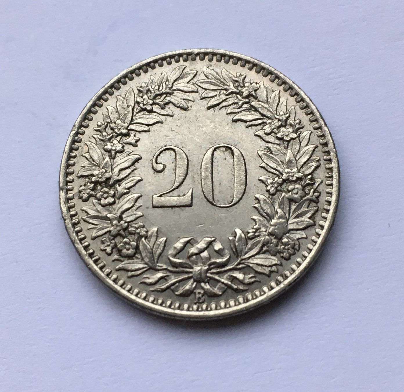 Tutti le monete: 1921 20 Rappen -unz – Nuovo (secondo la descrizione) da Kirchberg SG venduto da Zenhad69 1