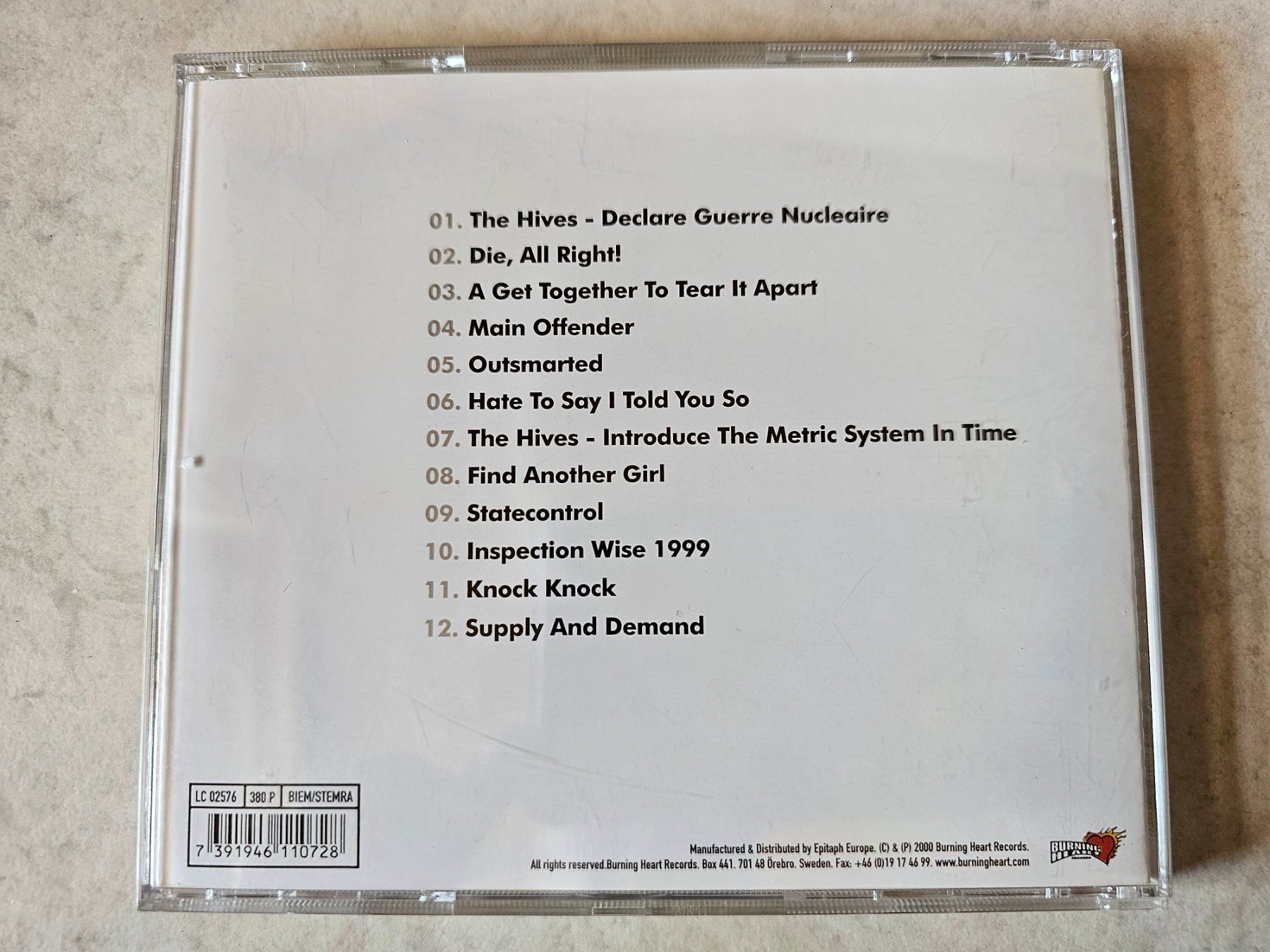 CDs: The Hives  -  Veni Vidi Vicious – Gebraucht aus Schneisingen von  1