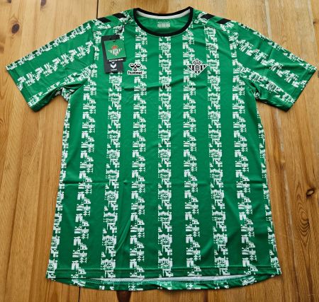 Real Betis Sevilla Trainingsshirt Hummel NEU Gr. XL Spanien