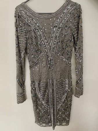 Pailletten-Kleid Gr. XS