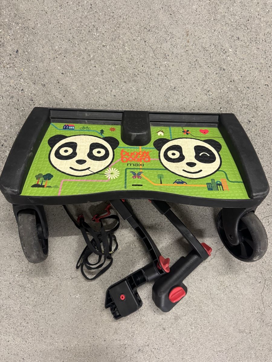 Lascal Kinderwagen Zubehör: Buggyboard Lascal Maxi Panda Design gebrauchter Zustand – Gebraucht aus Vaduz von ss-trading