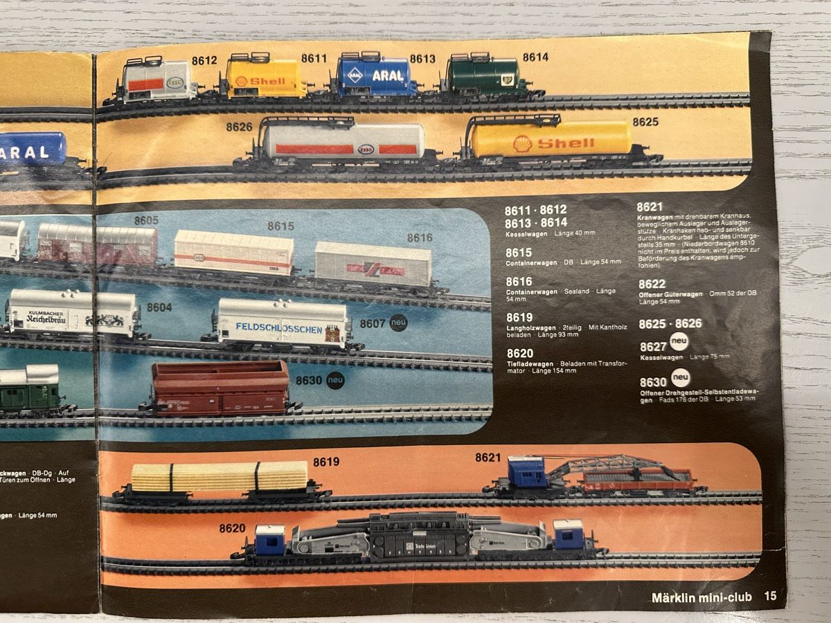 Märklin Modellini di ferrovie: Märklin z Katalog 1979 – Usato da Lupsingen venduto da New-Haven 1