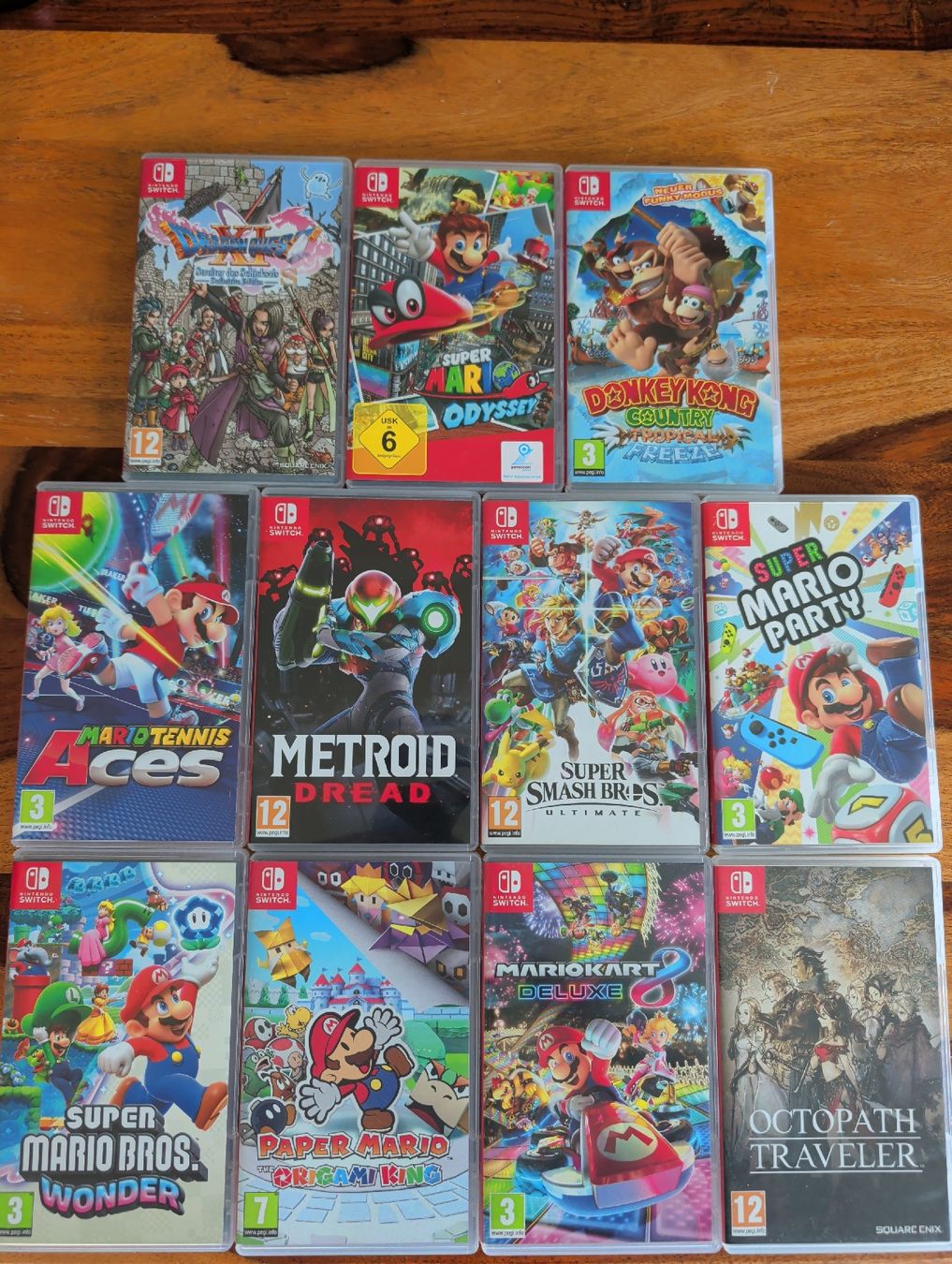 Nintendo Spiele: 11 Nintendo Switch Game Bundle – Gebraucht aus Zürich von mightyoat