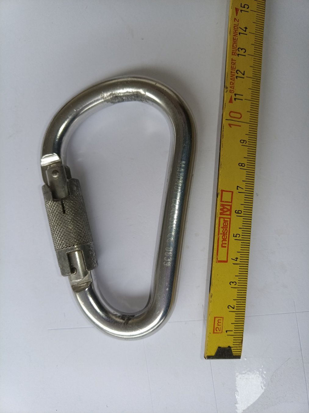 Attrezzatura da arrampicata: Mammut Schraubkarabiner – Usato da Wängi venduto da Ladys_First 1