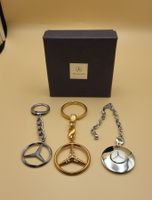 3 Mercedes-Benz Schlüsselanhänger Set mit Box Rarität