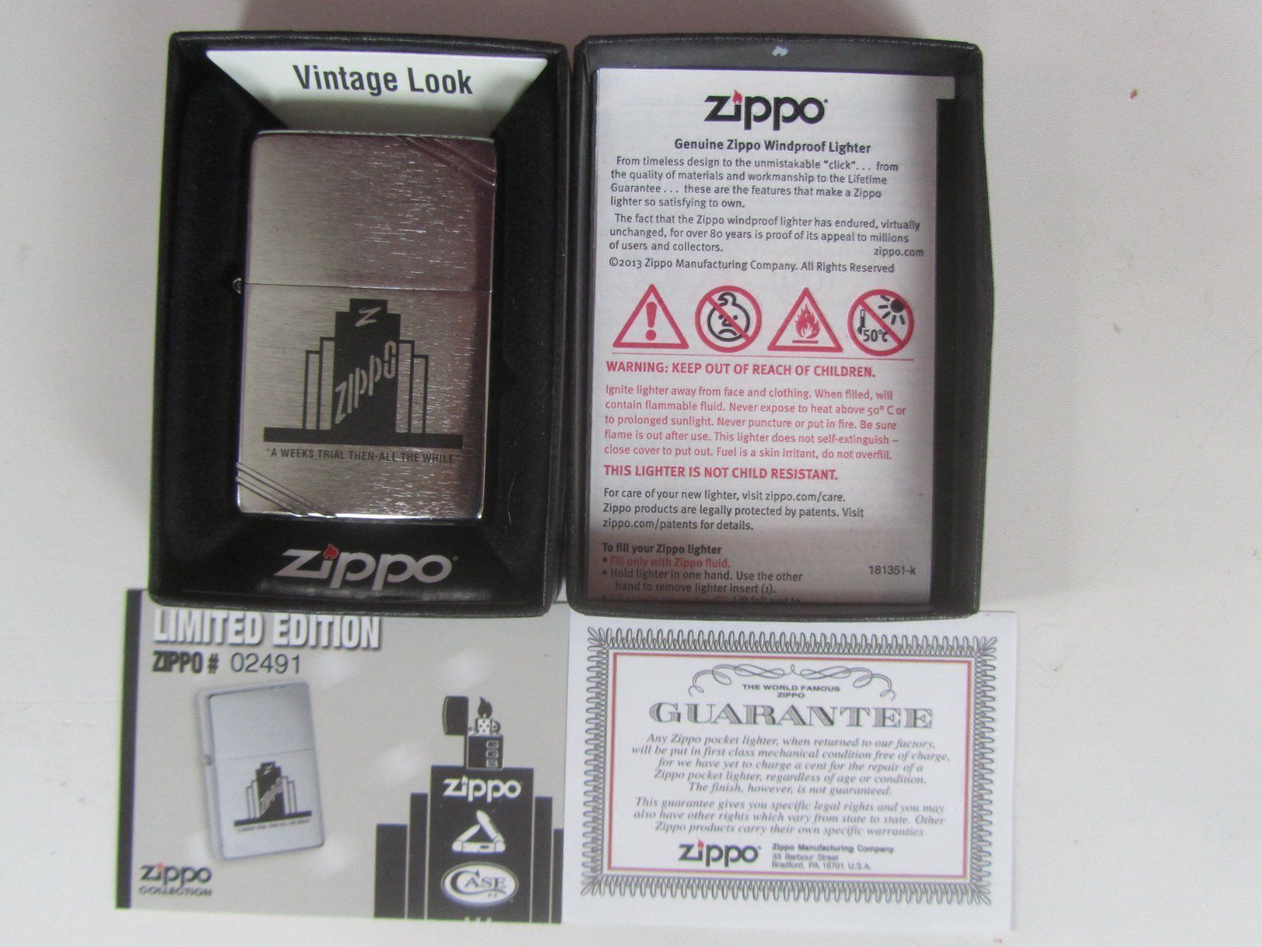 Zippo Feuerzeuge: Zippo Tower vintage NEW box – Neu und originalverpackt aus Pampigny von Calypso06 1