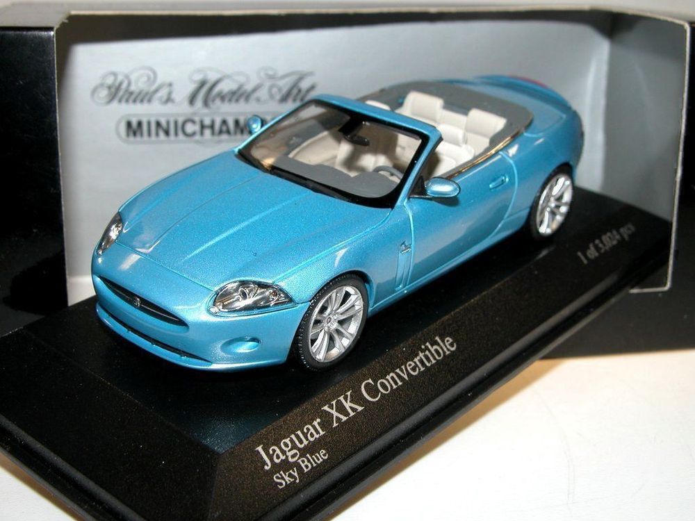 Jaguar XK Cabriolet 2006 Miniature 1/43 Minichamps MIN400130531 : Voitures miniatures de collection de grandes marques