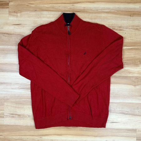 Vintage Nautica Strickjacke Knit Baumwolle