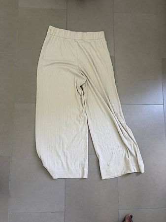 Bequeme Hosen Creme M