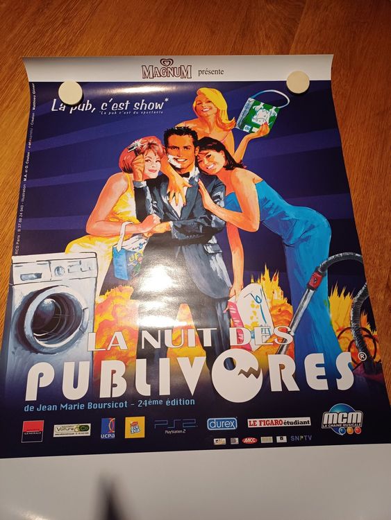 4 Affiches la nuit des publivores Kaufen auf Ricardo