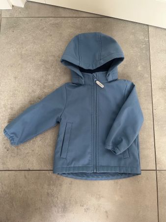 Name it, Softshell Jacke, Übergangsjacke, blau, Gr. 80 w.Neu