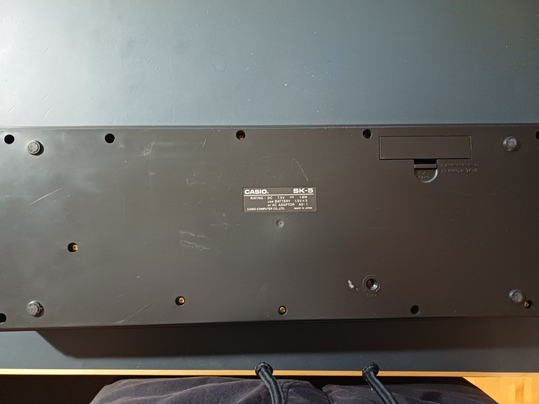 Casio Musikinstrumente: Keyboard / Synthesizer Casio SK-5 – Gebraucht aus Zürich von Atad 1