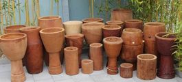 Djembe - Körper 501; D=34 cm, H= 62 cm