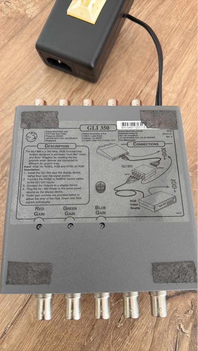 Convertitori: Extron GLI 350  – Usato da Lutry venduto da Thunder1981 1