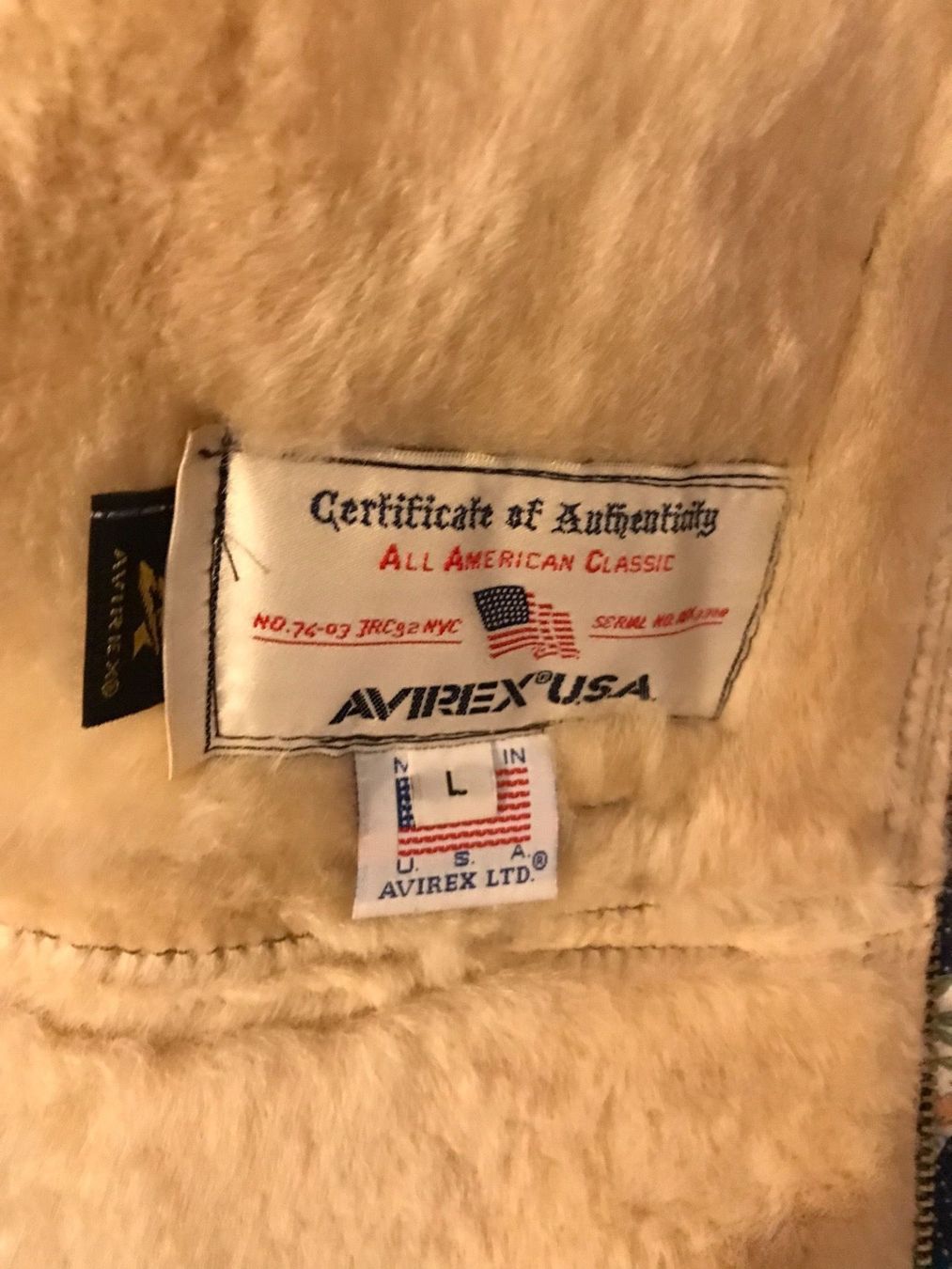 Avirex Giacche: Blouson AVIREX, en cuir et fourrure – Nuovo (secondo la descrizione) da Bern venduto da Balharbour 5