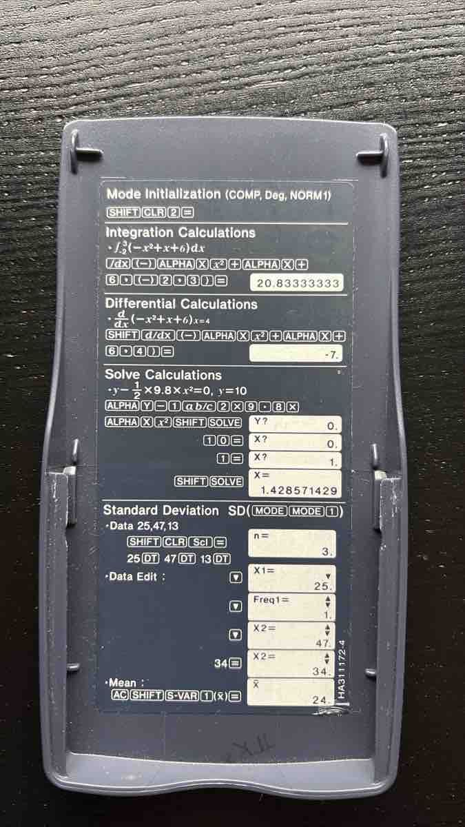 Casio Calculatrices: Casio fx-115MS Taschenrechner – D'occasion à Pfäffikon SZ par Smile6870 1
