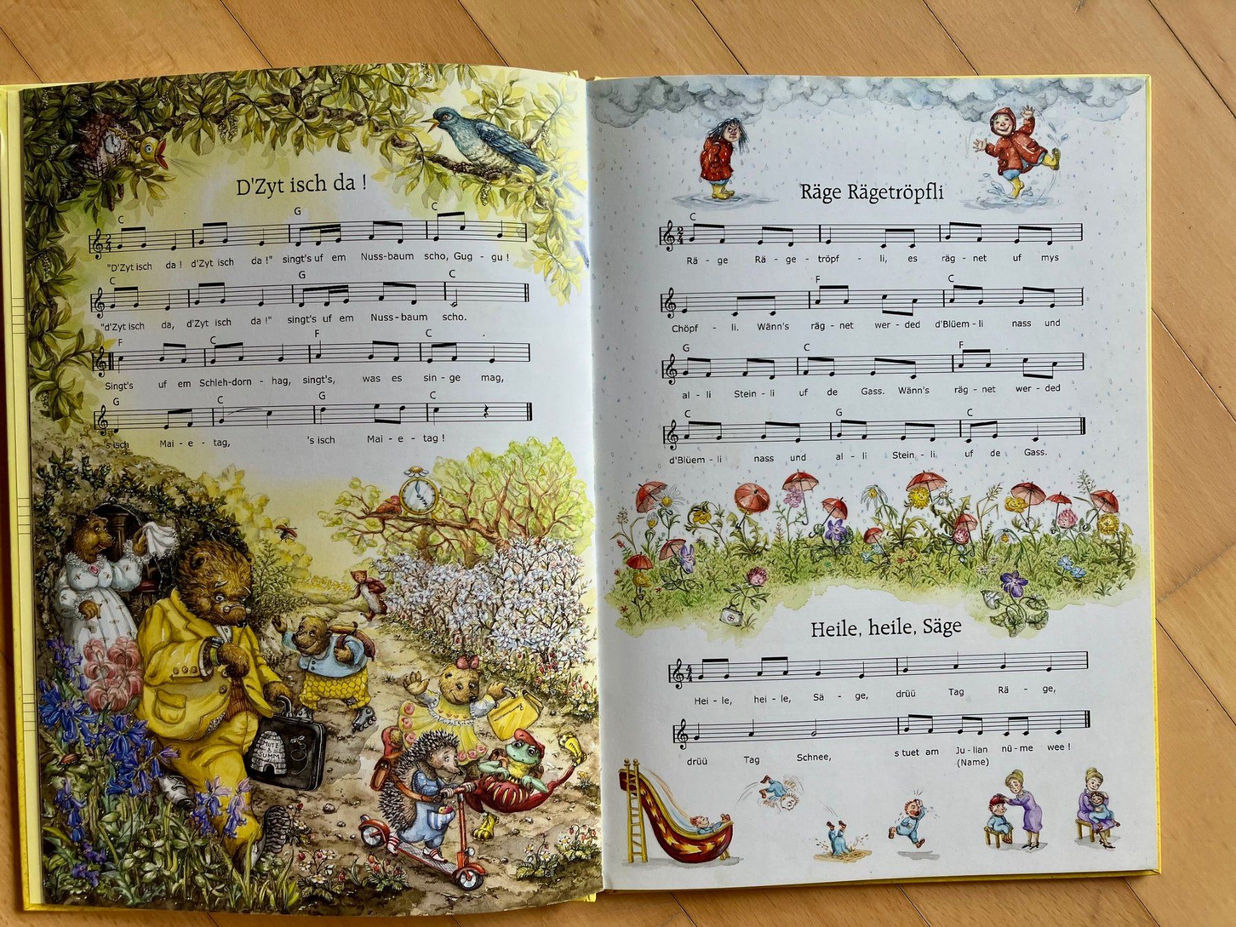 Libri: "D'Zyt isch da !" : Schweizer Kinderlieder – Usato da Winterthur venduto da Barunggeli 4
