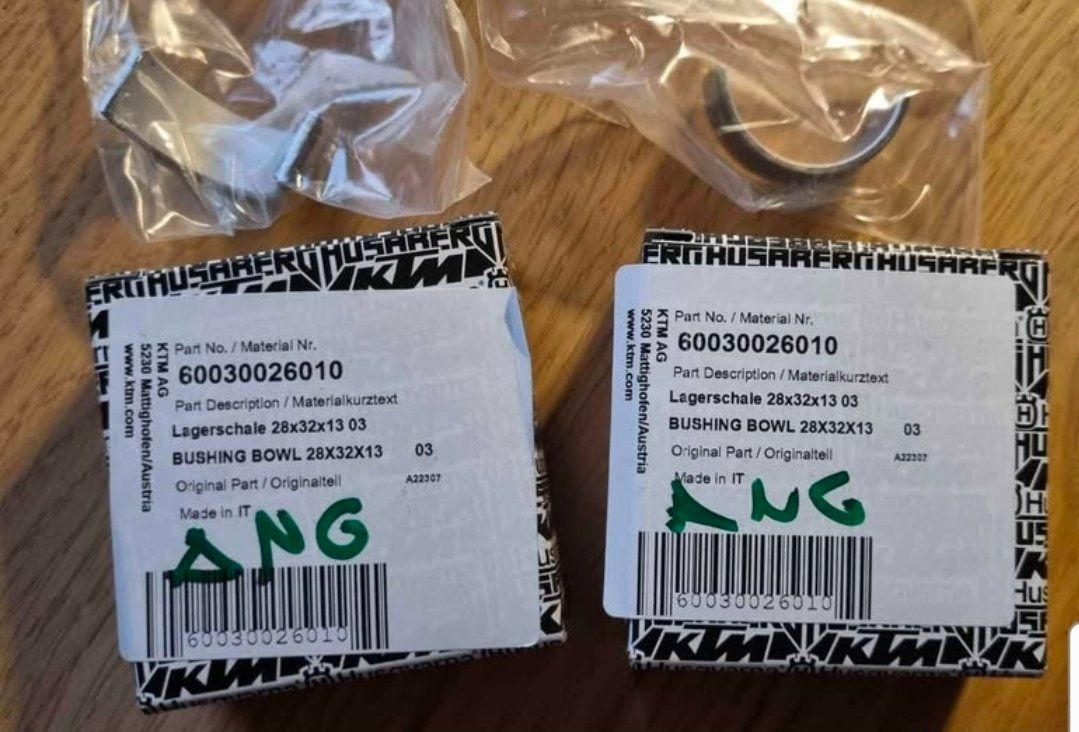 KTM Enduro: Boccole bushing ktm 990 LC8 60030026010 – Nuovo e nell'imballaggio originale da Bellinzona venduto da ang_c268
