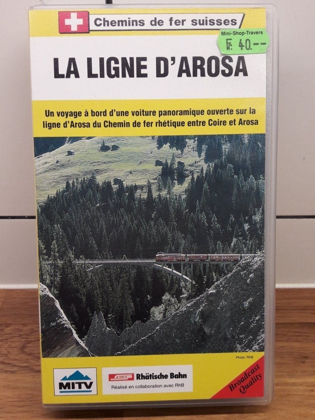 Tutti i VHS: VHS PAL : vidéo MITV "la ligne d'Arosa" – Nuovo e nell'imballaggio originale da Buttes venduto da Cafe2005