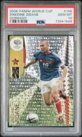 2006 PANINI WORLD CUP ZIDANE PSA 10