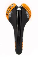 MTB Sattel NDR - schwarz-orange