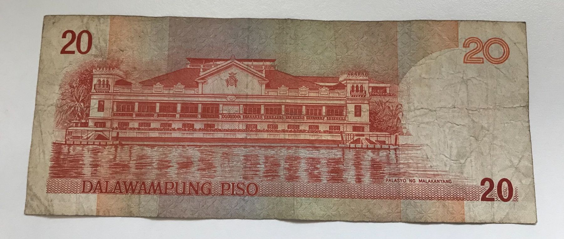 Banknoten: Philippinen 20 Piso – Gebraucht aus Algetshausen von Carrhard 1