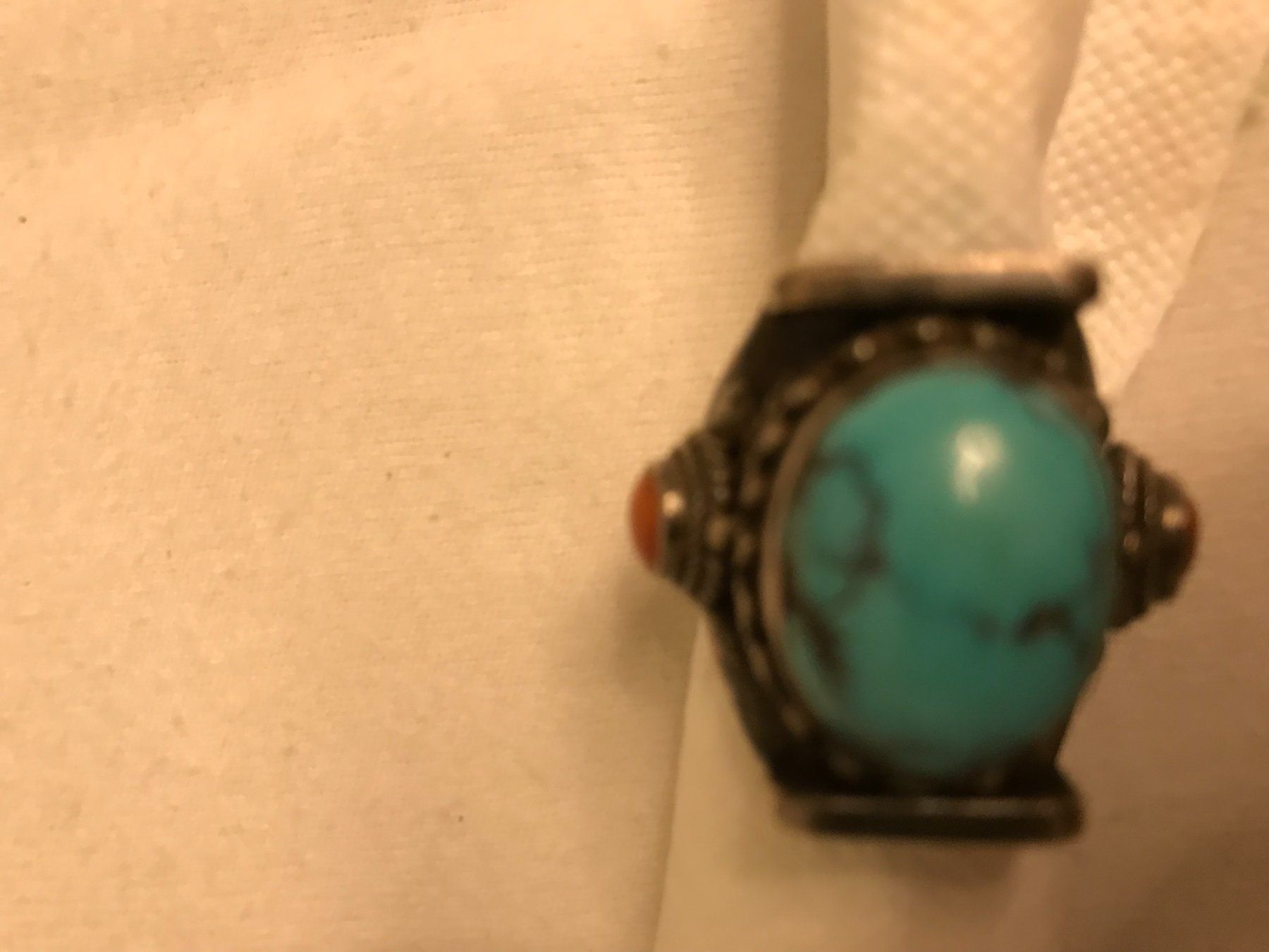 Anelli: Silber Ring AZTEKEN-Inka Sujet ! – Usato da Wil/SG venduto da Andyshop 1