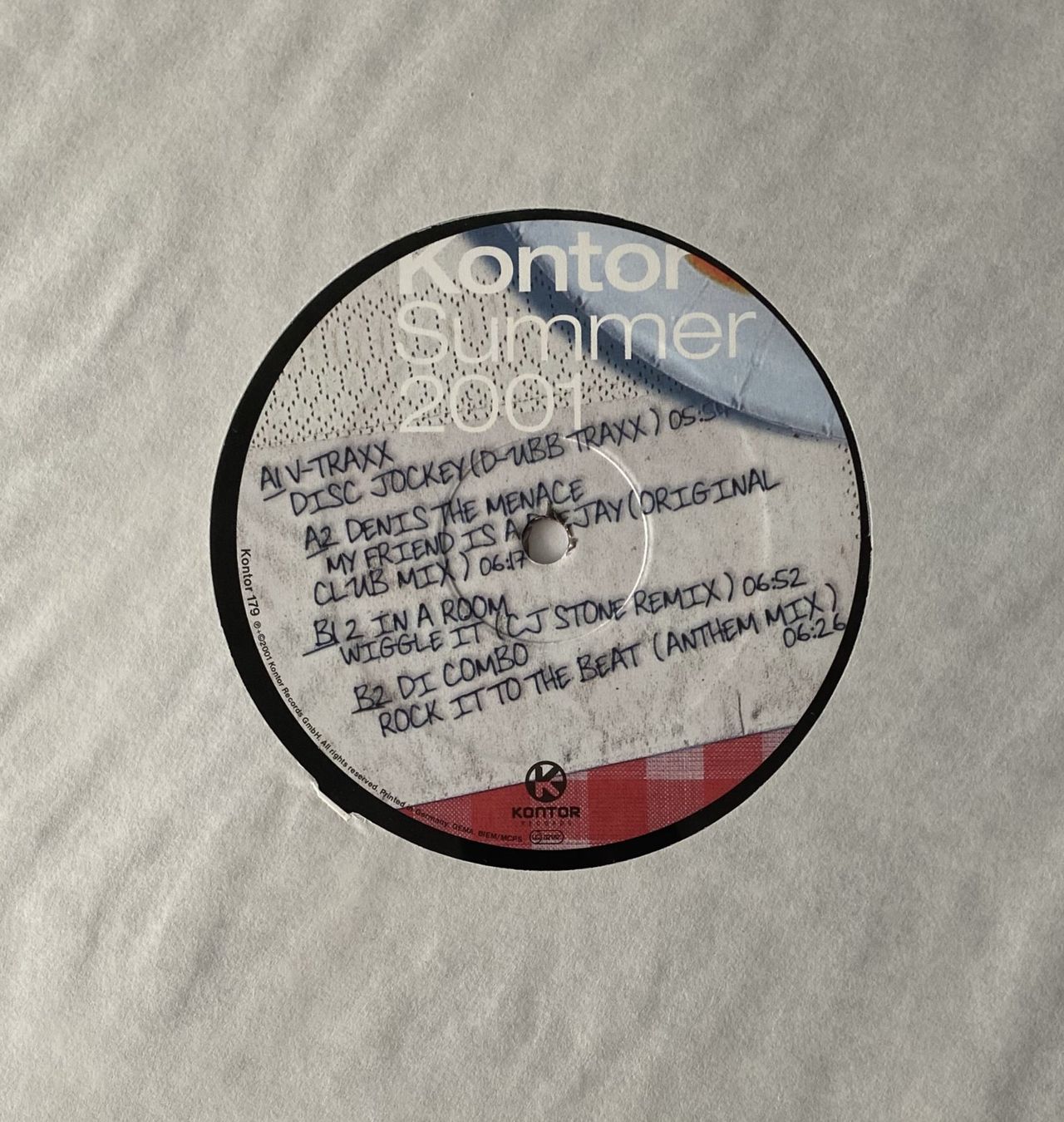 Dischi in vinile: Kontor, Summer 2001 (Trance, House) – Usato da Flums venduto da Empe1 2