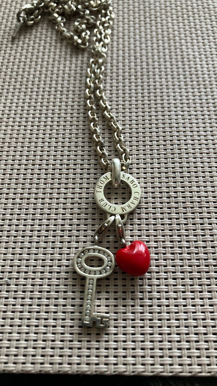 Thomas Sabo Colliers: Thomas Sabo Kette mit Anhänger – D'occasion à Spreitenbach par schwarzerhase70 1