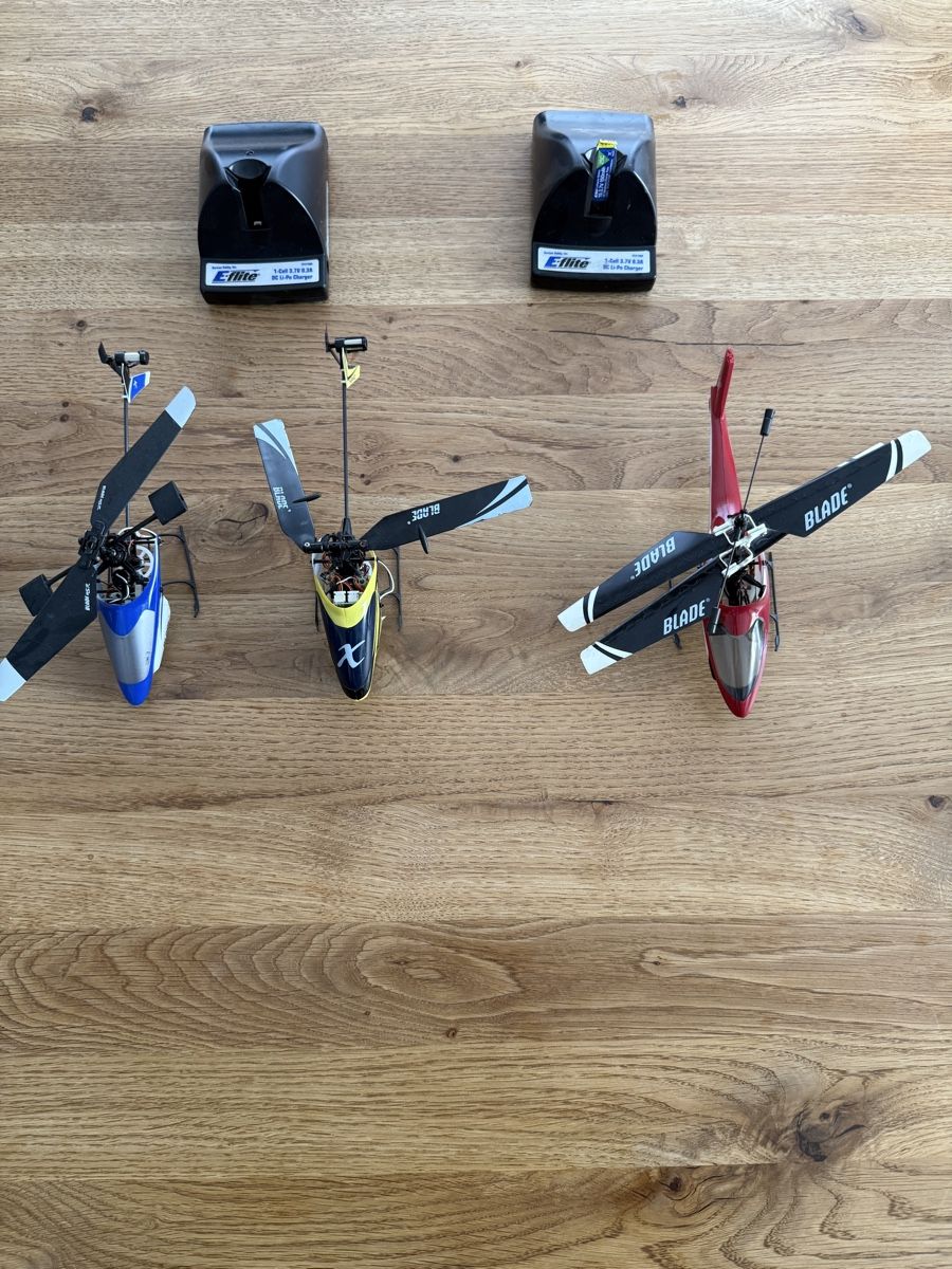 Kit di modellismo & Modellini statici: Diverse Modellhelikopter mit Fernsteuerung – Usato da Kerzers venduto da Pesche1340 1