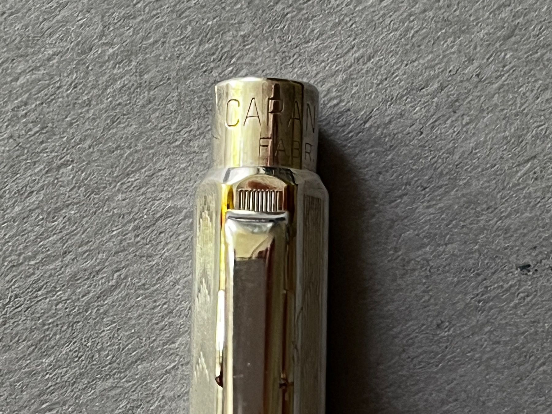 Caran D'Ache Matite, matite colorate & gessi: Caran d’Ache Ecridor Minenhalter - Chevron, versilbert cm – Usato da Zürich venduto da FV.vintage 5
