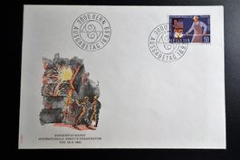 1969 FDC Sonderpostmarke 50 Jahre OIT