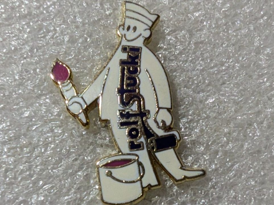 Placchette & Badge: Ansteckpin 204: Rolf Stucki Maler – Usato da Oppligen venduto da Pin-Fall-Shop