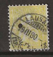 CH039 - Helvetia assise no 39 obl.