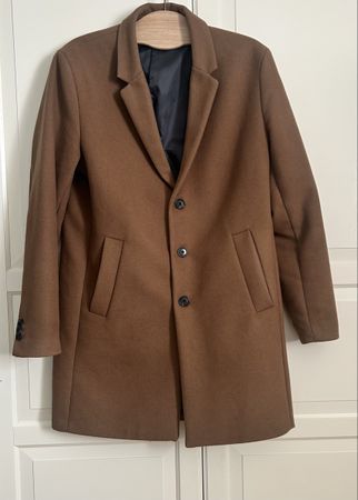 Herren Mantel Jack & Jones braun Grösse L guter Zustand