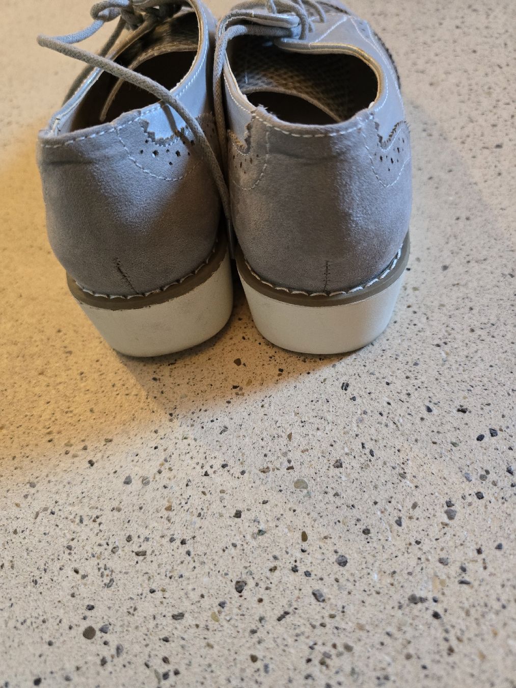 Anna Field Damenschuhe: Schnürschuhe Damen grau Grösse 37 gebraucht – Gebraucht aus Niederneunforn von slowdown03 2