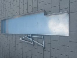Edelstahl Ablage Gastro - Küche -Tisch mit 263x59cm