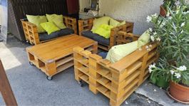 Palett Lounge 4 teilig