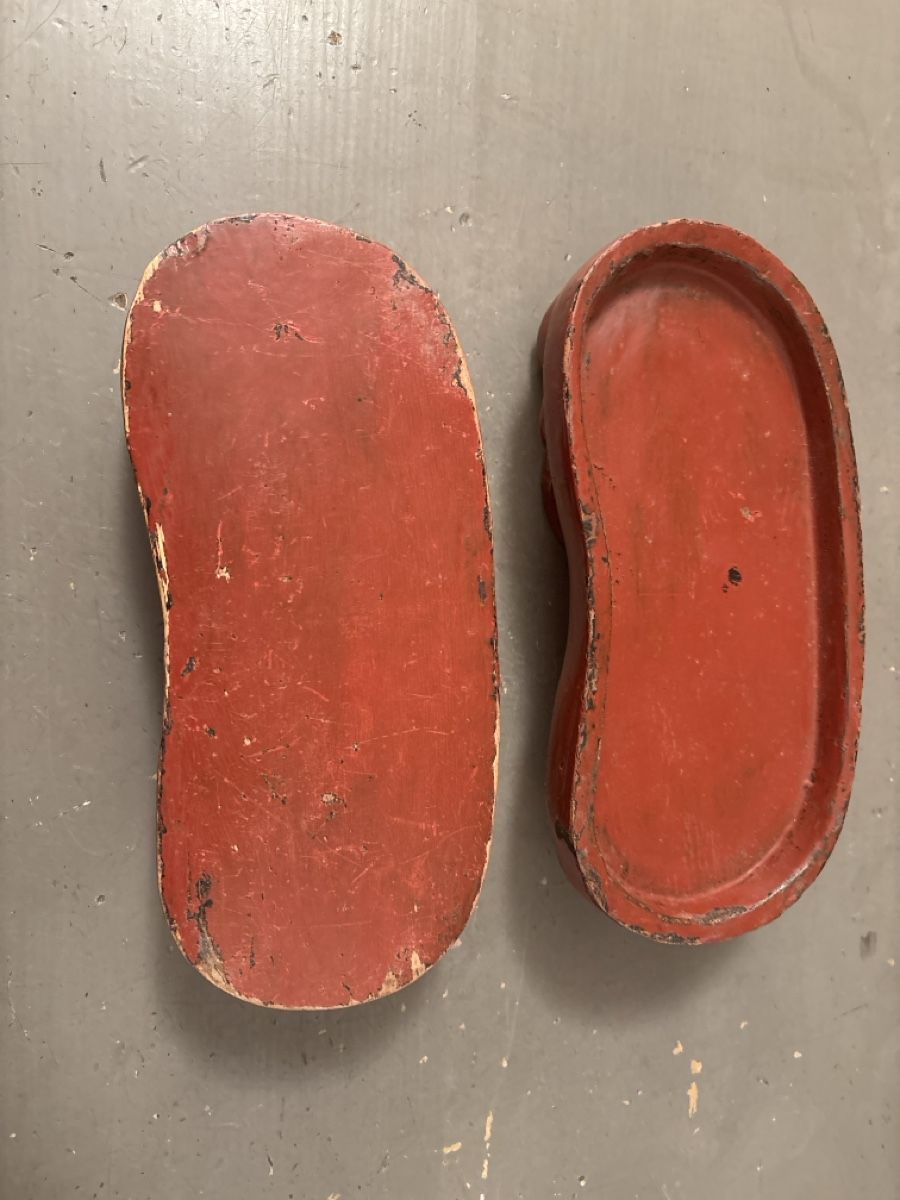 Barattoli: Antike lackierte Holzdose wohl asiatisch – Usato da Basel venduto da magnummarine 4