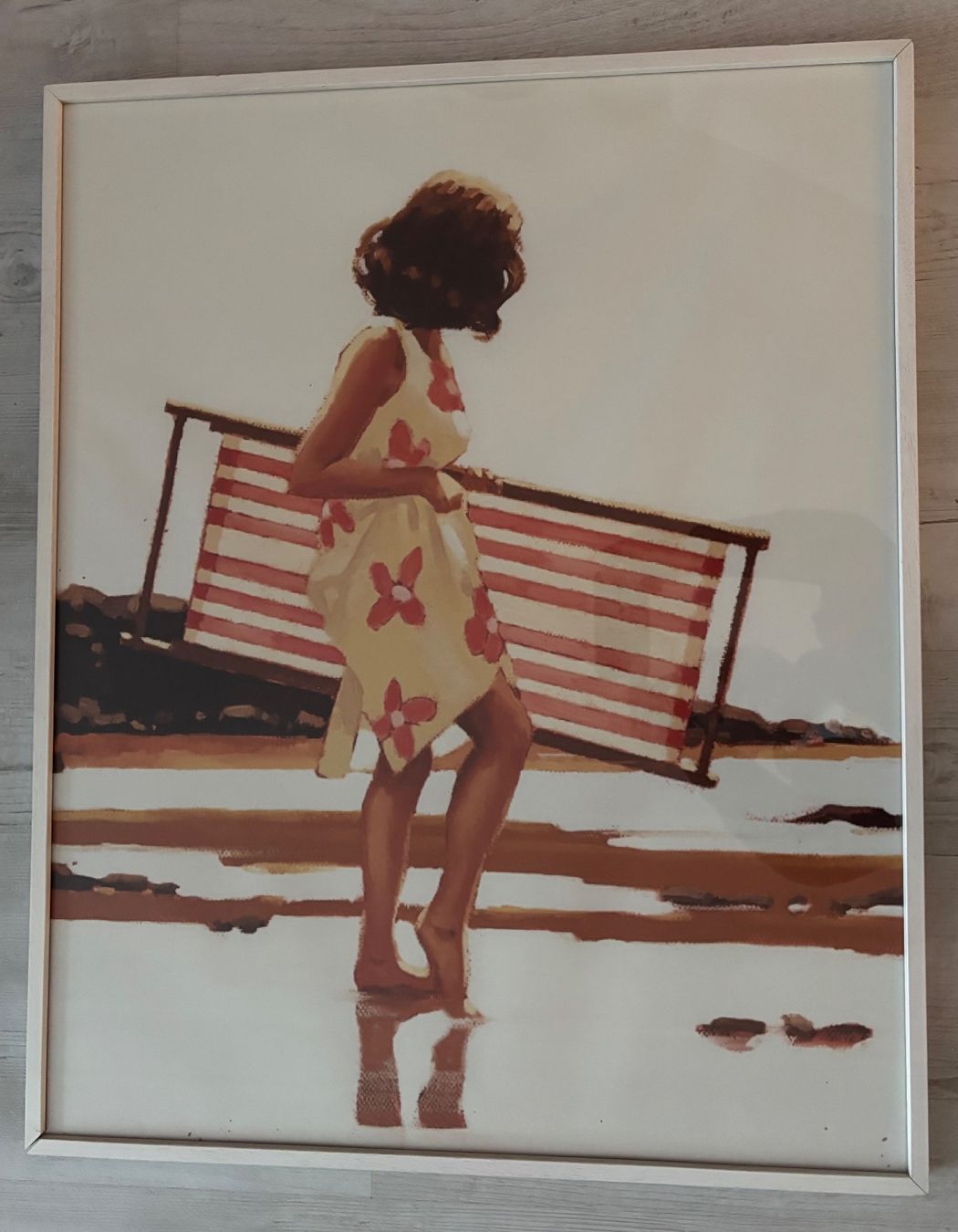 Poster & Bilder: Jack Vettriano, ART PRINT, passender Vintagerahmen – Gebraucht aus Rütihof von Yaro22 1